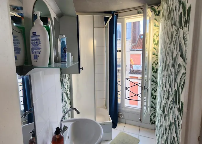 Quiet Cosy Near Montmartre - Apartament Paryż